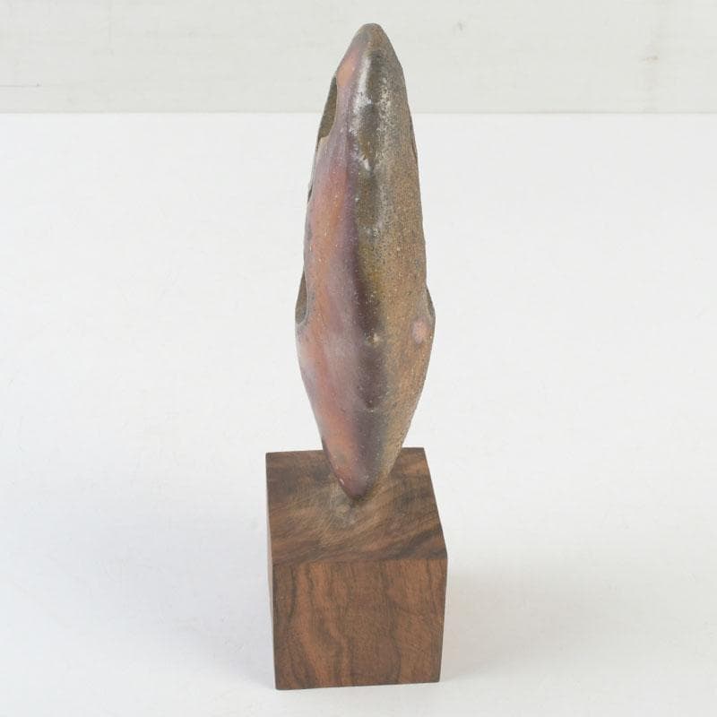 備前焼　置物　オブジェ　陶印あり　V　9713