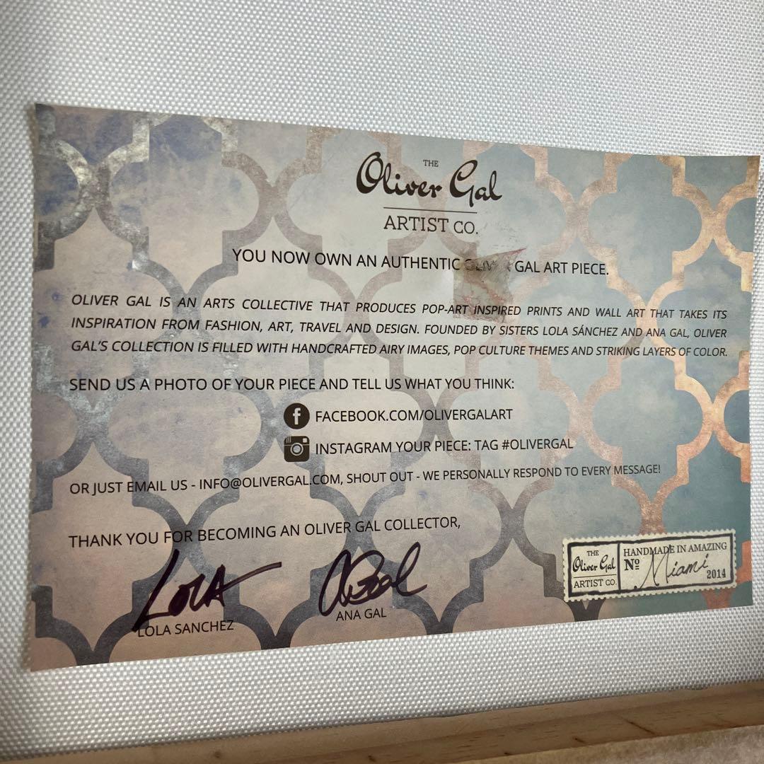 Lele ！ 美品！オリバーガル　シャネル香水モチーフ絵画