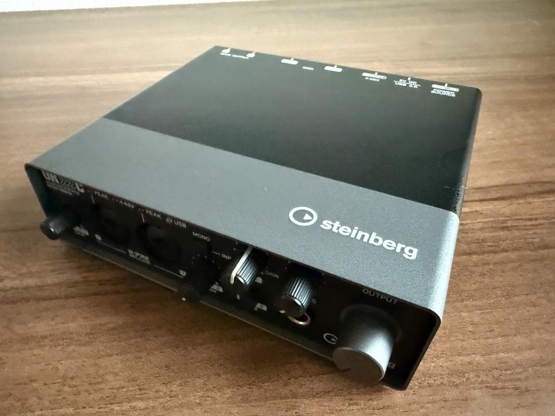 STEINBERG UR22C USBオーディオインターフェイス