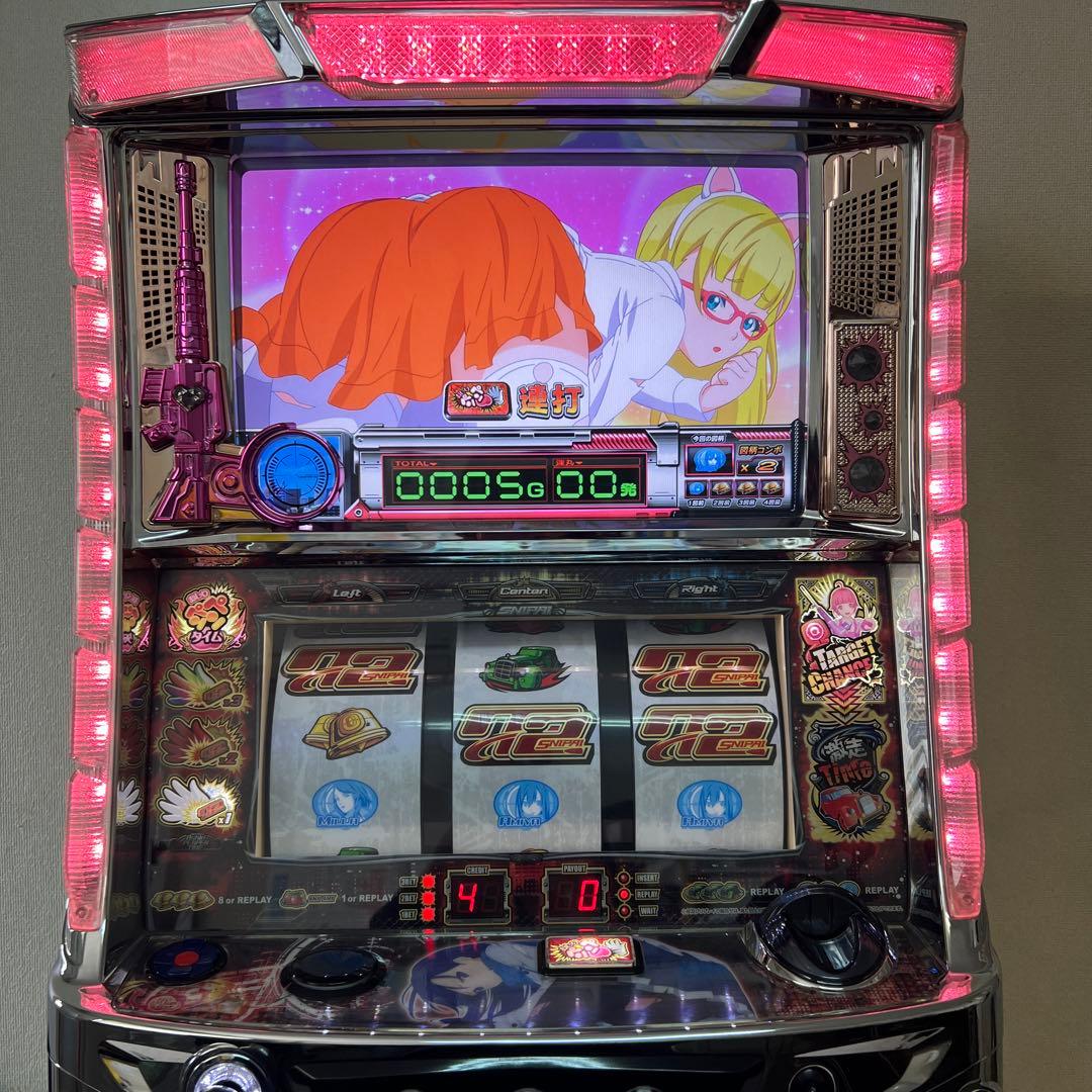 パチスロ実機 スナイパイ 7 2