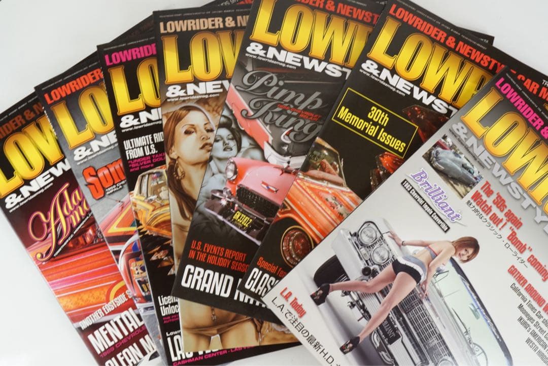 LOWRIDAZ 全巻　ローライダー 雑誌