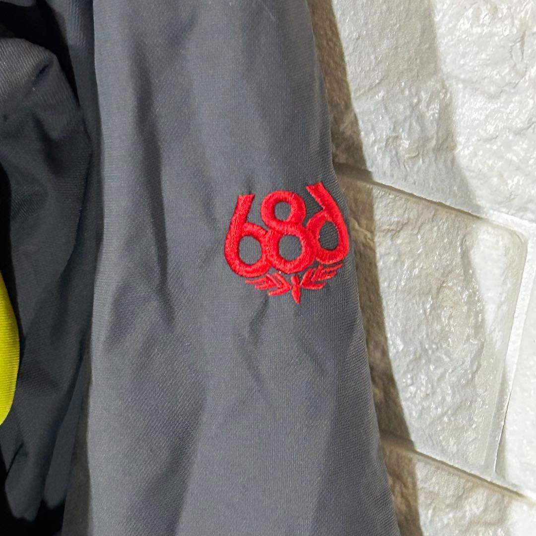686 シックスエイトシックス モンスターグラフィック ジャケット スノボウェア