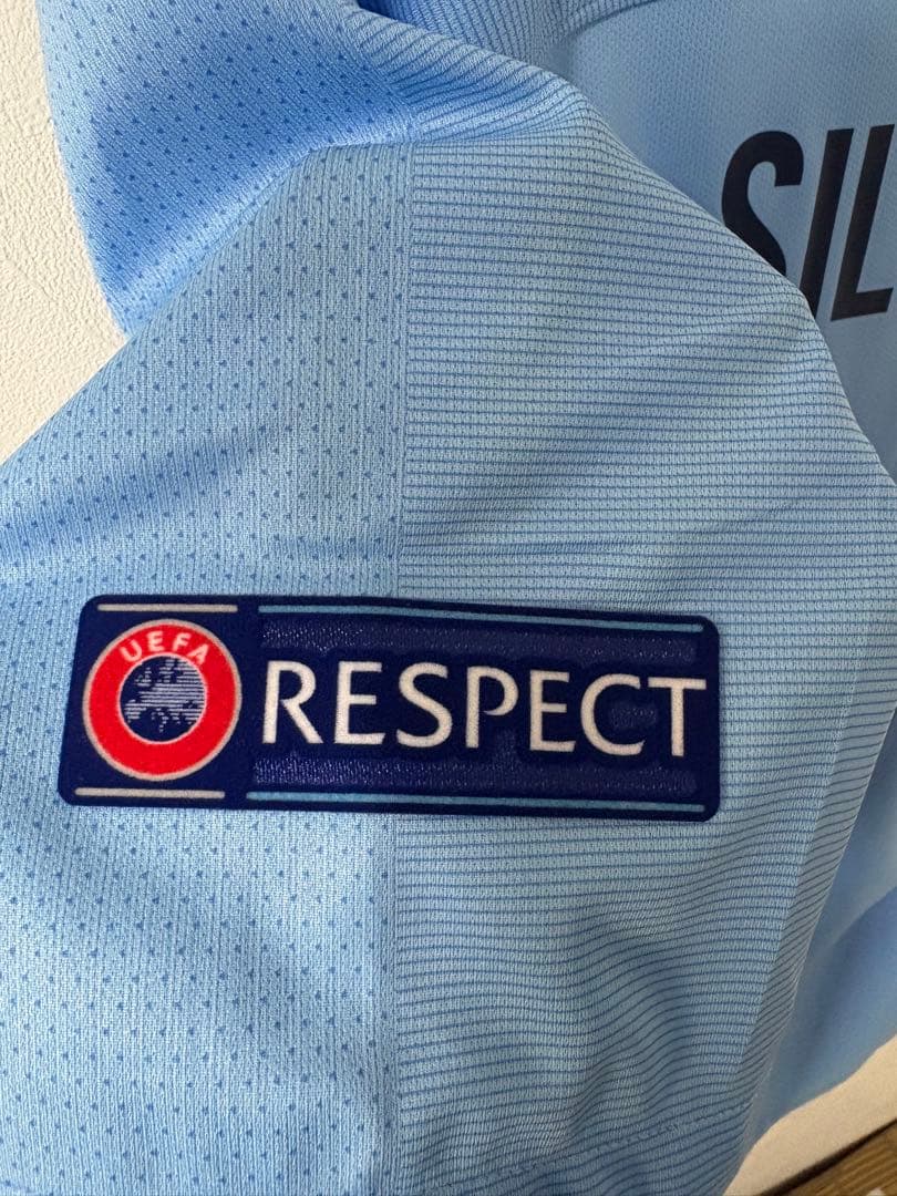 【正規品】マンチェスターシティ　17/18 ユニフォーム　ダビドシルバ