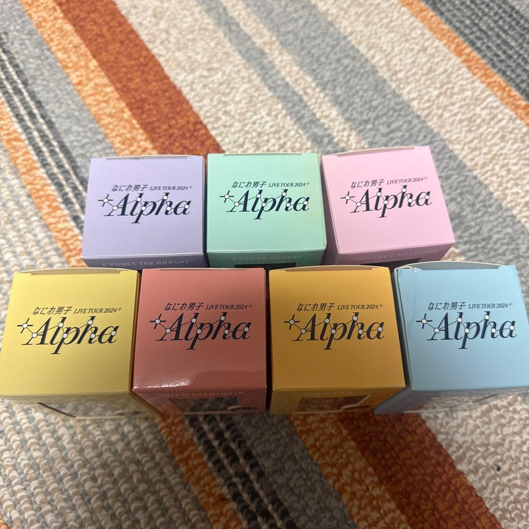 なにわ男子フィギュアセット 7体 Alpha