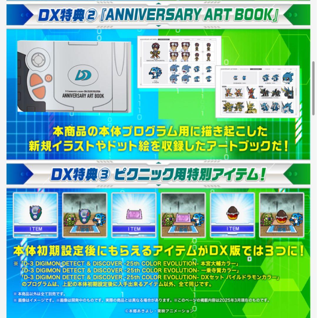 D-3 DIGIMON DETECT & DISCOVER25th DXセット
