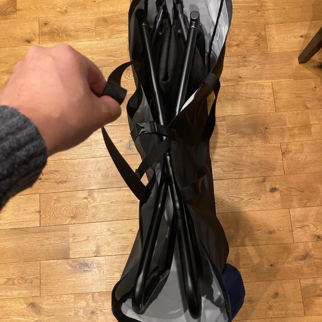 THE NORTH FACE アウトドアチェア ブラック　収納バッグ付き