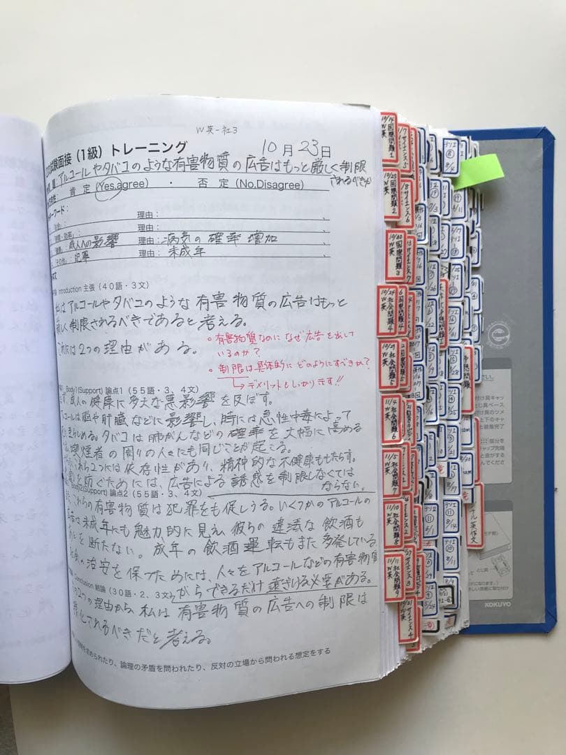 英検1級　エッセイ　英作文　1次試験　記述