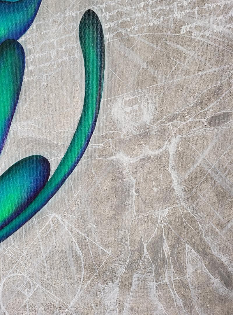 奇天烈Ⅱ / モダン画 キャンバス 117×91㎝ F50 原画のみ 現代アート