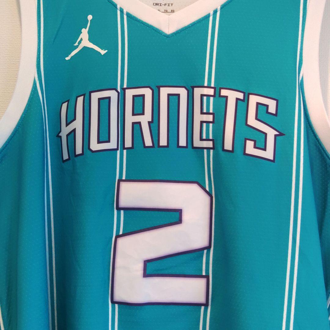 NBA シャーロットホーネッツ ラメロボール ゲームジャージ