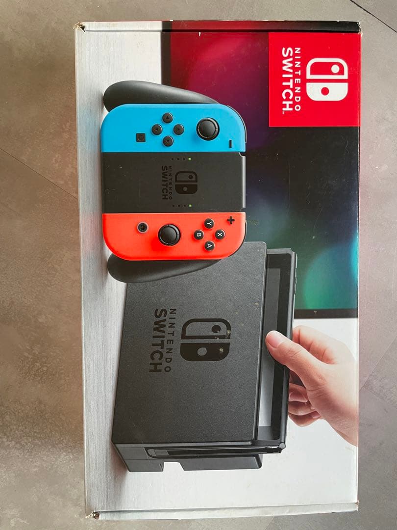【ジャンク品】Nintendo Switch 付属品完備・ 初期化済