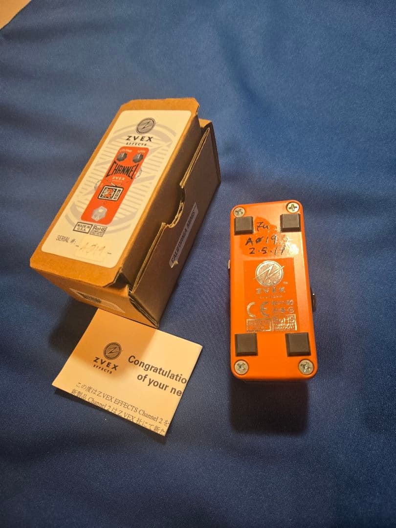 Z.Vex Effects Channel 2 ブースター プリアンプ バッファ