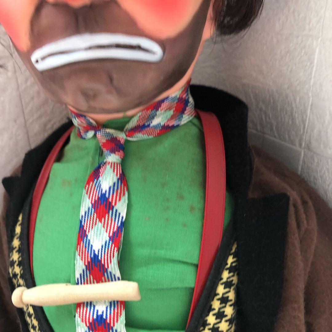 50s Vintage Emmett Kelly Clown Doll箱あり