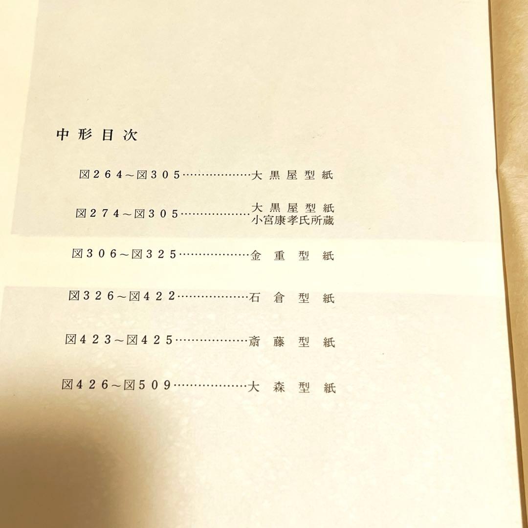 【現品限り】伊勢型紙図版集『群馬と伊勢型紙』1981年発行