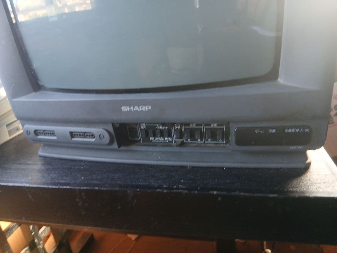 SHARP SF1 テレビ ビデオ 14型内臓テレビゲーム機能