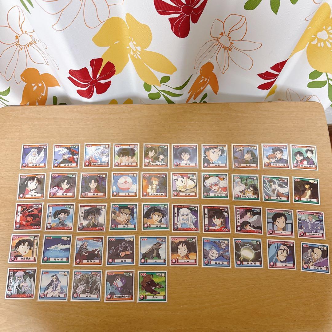 犬夜叉　シール烈伝　第1弾&第2 弾　コンプリートセット　合計243枚のセット