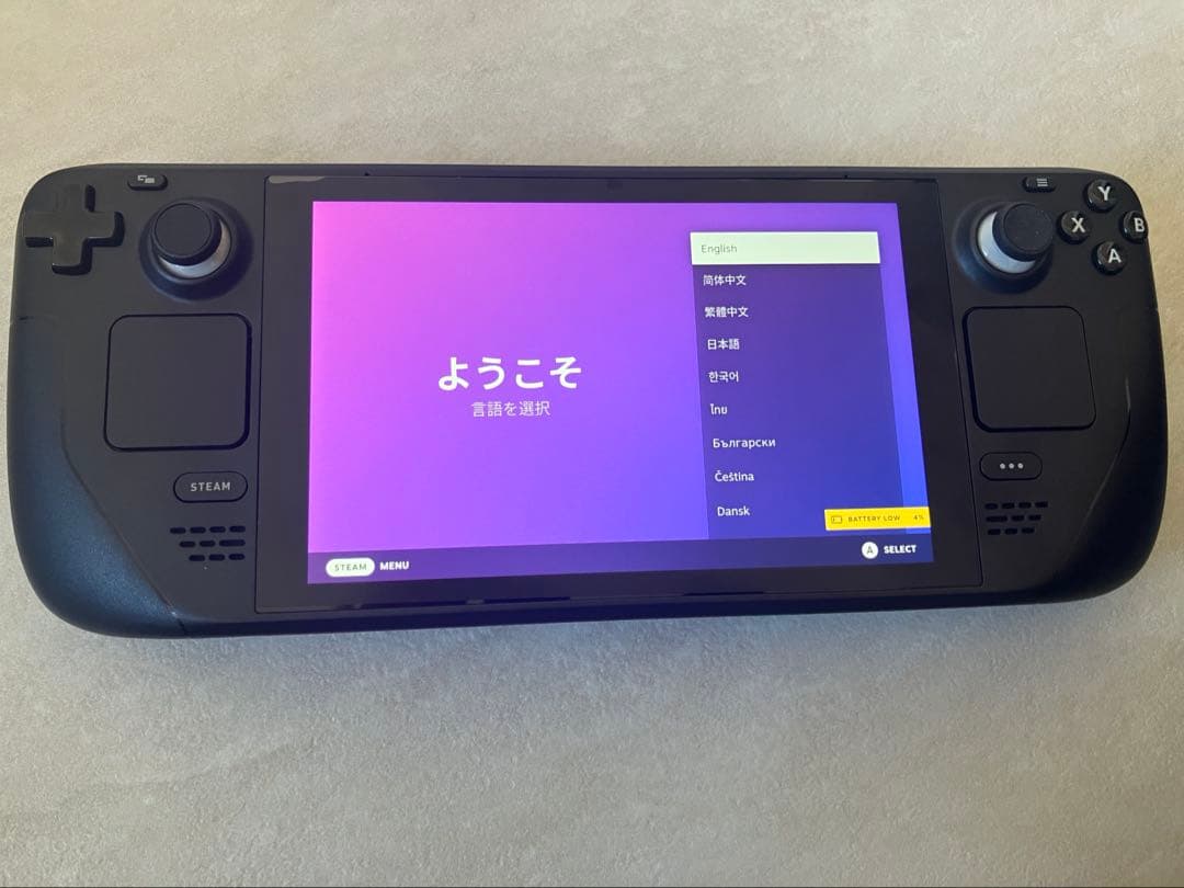 steam deck LCD 256GB 16GBメモリ