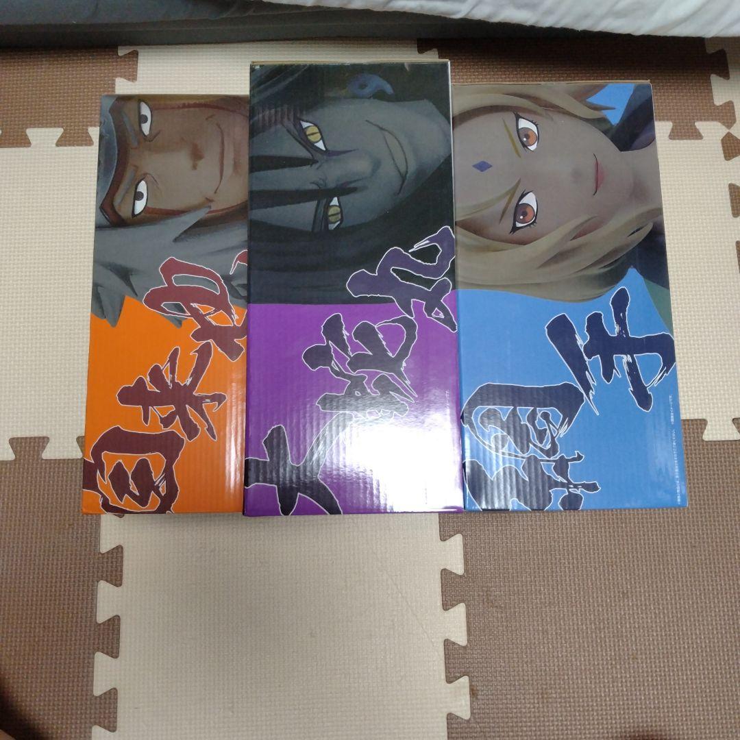 一番くじナルト 伝説の三忍MASTERLISE フィギュアセット A B C