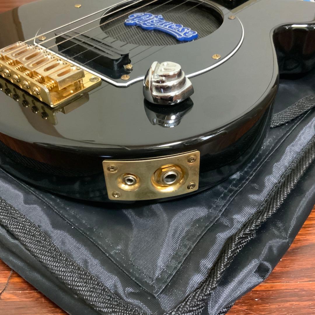 ピグノーズ［アンプ内蔵ギター］ PGG-259 BK ゴールドパーツ仕様