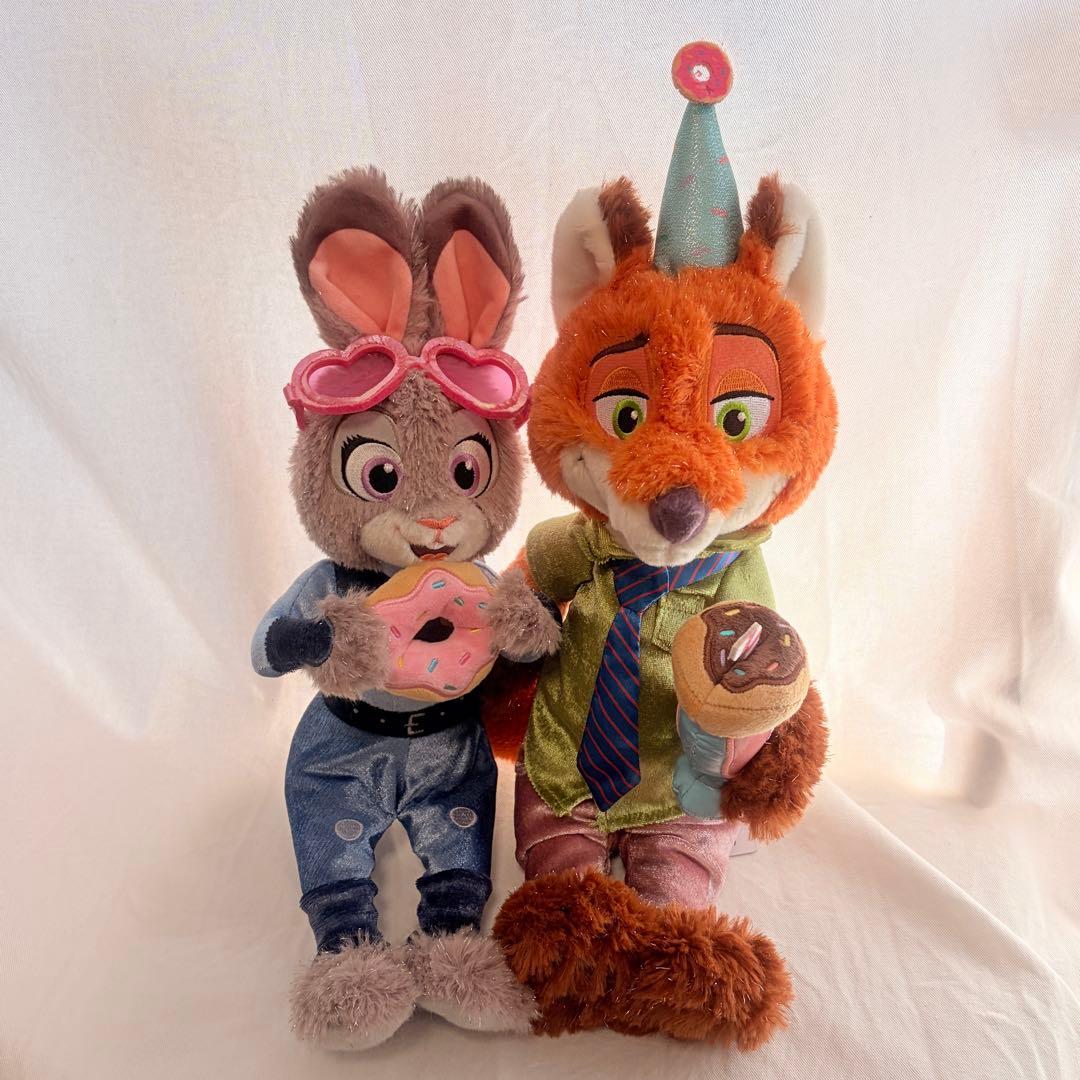 10th ズートピアセット　ニック　ジュディ　クロウハウザー