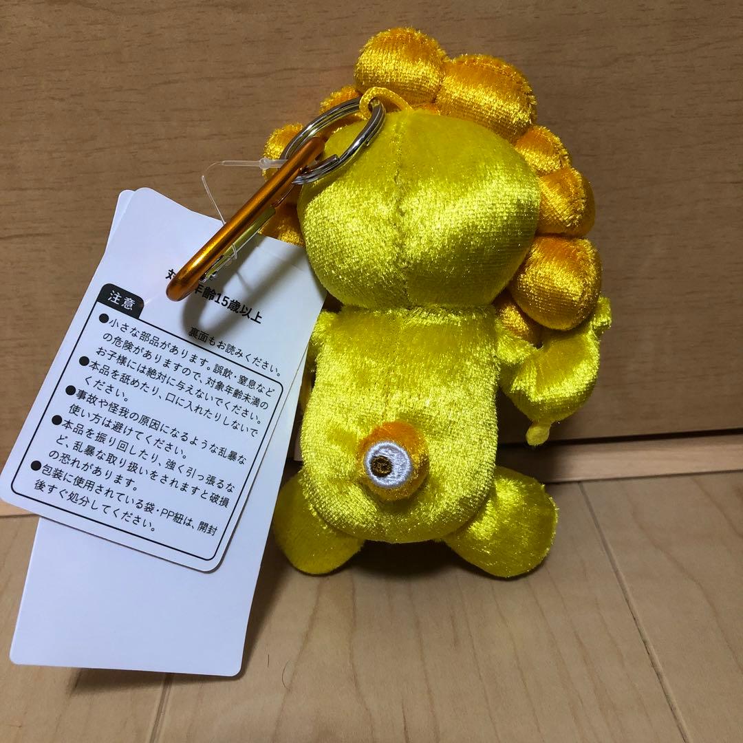 ミャクミャク カラビナ付きマスコット ゴールド