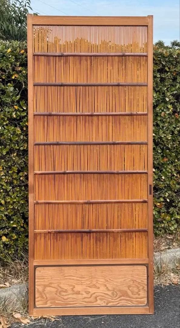 バラ売り可♪ 8枚セット簾戸 夏戸 古民家 扉 ドア すど 葦戸