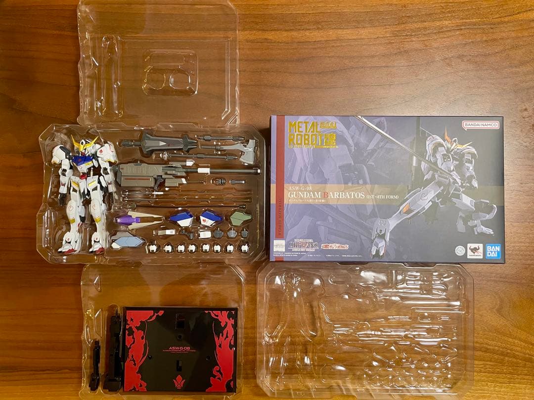 L ROBOT魂 ガンダムバルバトス三種&ガンダムバエルセット(計4体)