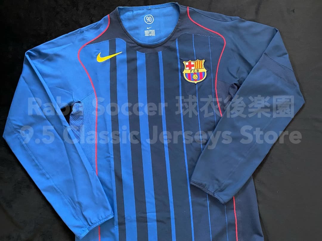 バルセロナ 04/05 アウェイ ユニフォーム #12 選手仕様 長袖