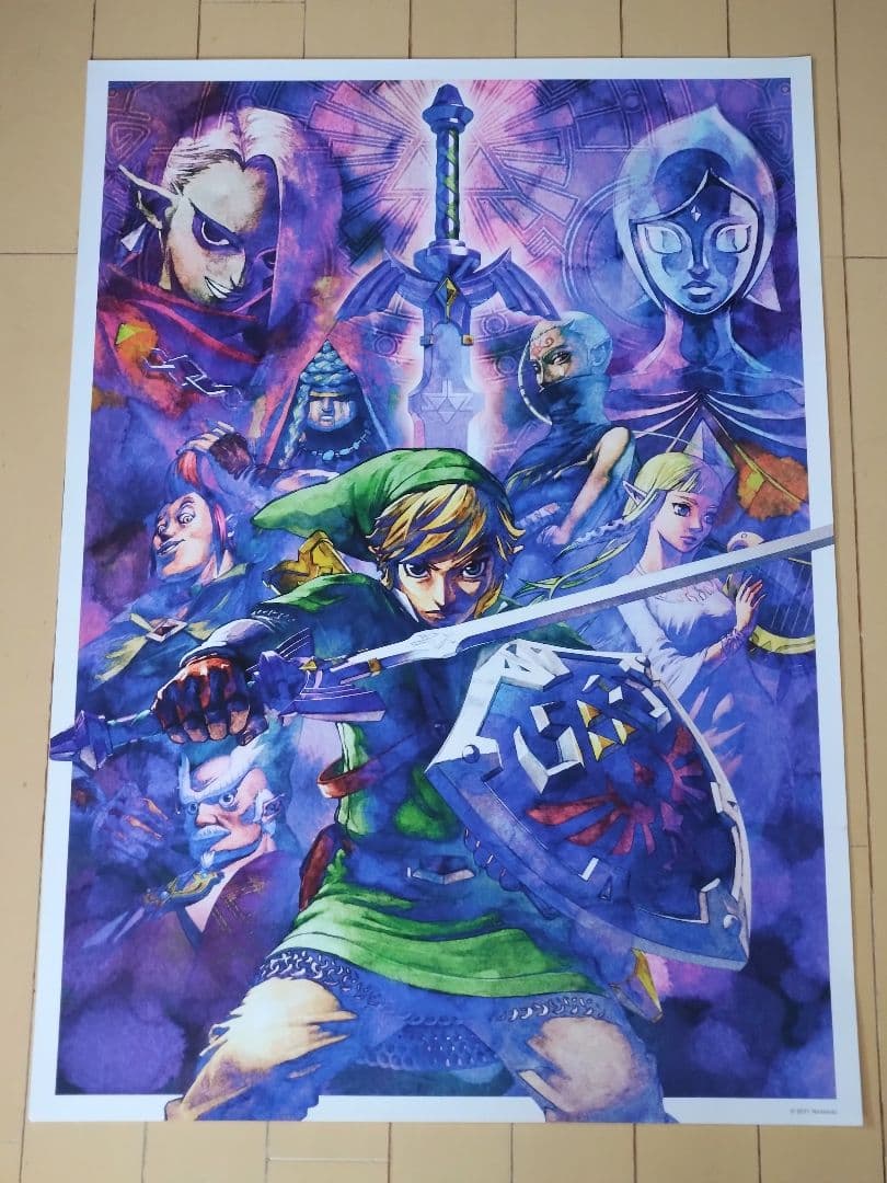 ゼルダの伝説 25周年 ポスター＋歴代シリーズポスター