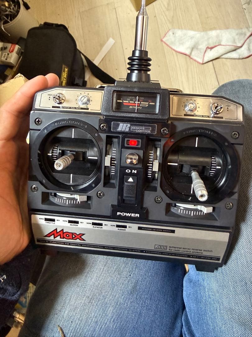 JR PROPO MAX AM NET-W124V 4ch プロポ 40MHz