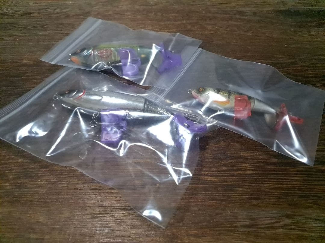 リバーツーシー 　ワッパープロッパー　3サイズ　3色　3個セット