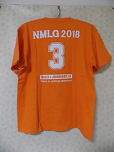 65261　水樹奈々　2018　LIVE GATE Tシャツ　オレンジ　L