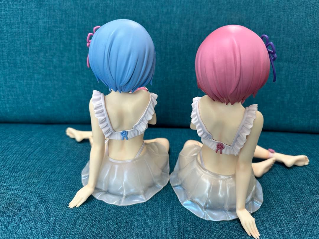 一番くじ　Re:ゼロから始める異世界生活　レム&ラム フィギュア　2体セット