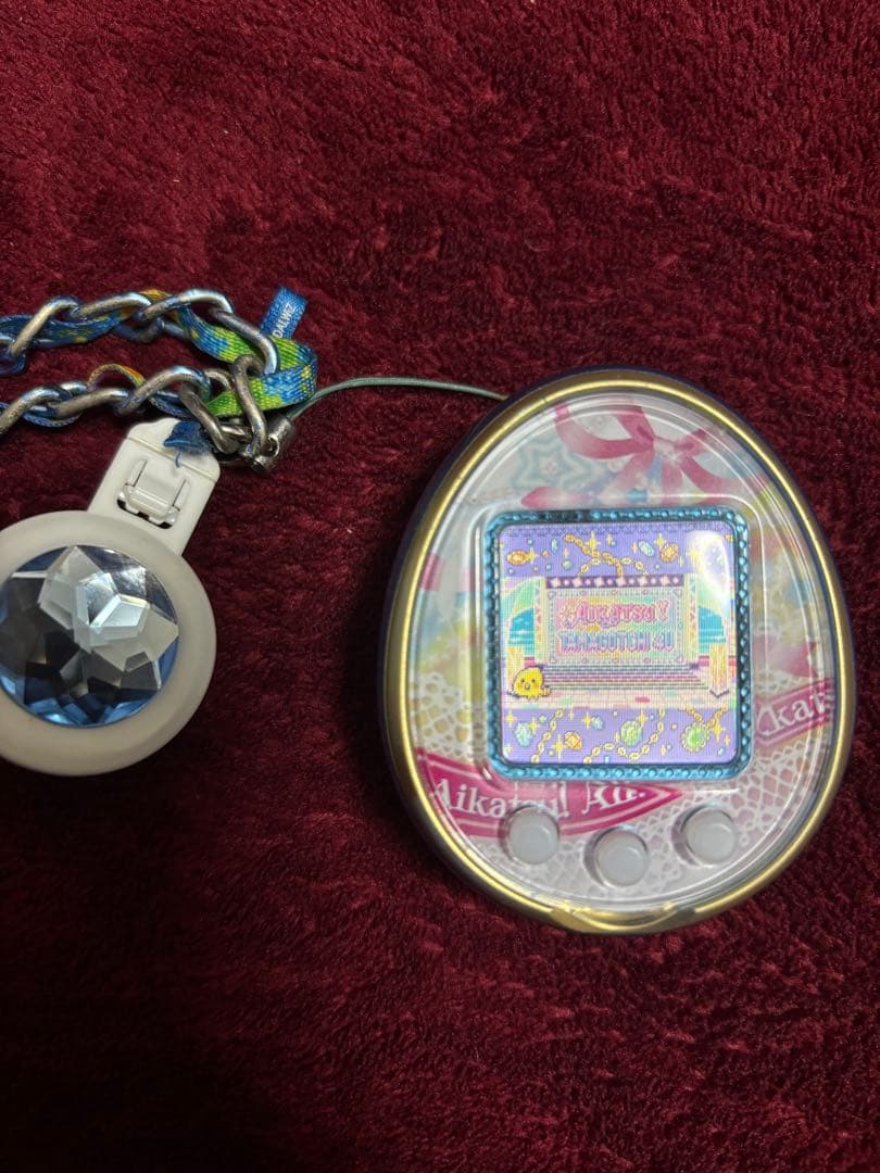 【動作確認済】TAMAGOTCHI4U BLUE(たまごっち4U ブルー)