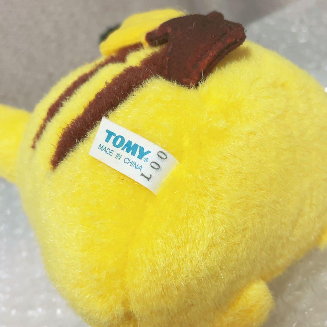 TOMY 初代 ピカチュウ ぬいぐるみ ヴィンテージ 当時物 激レア 超希少品