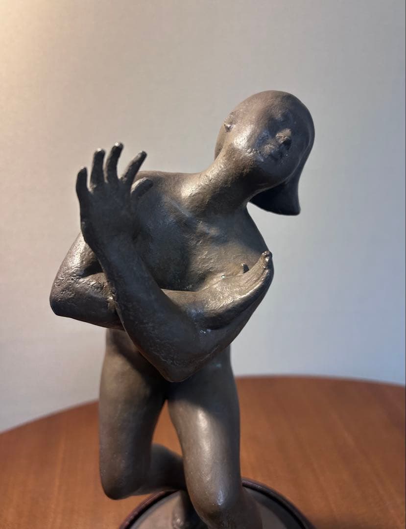 館野弘青 作「律動」 裸婦像 ブロンズ像