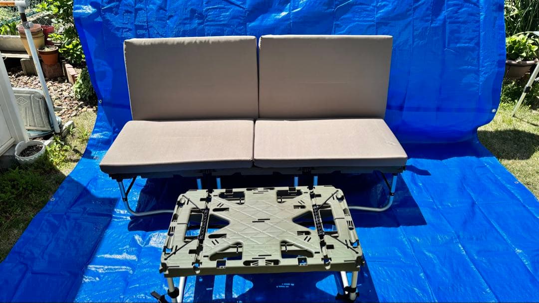 早い者勝ち スノーピーク peak ラックソット ソファ　ベッド チェア