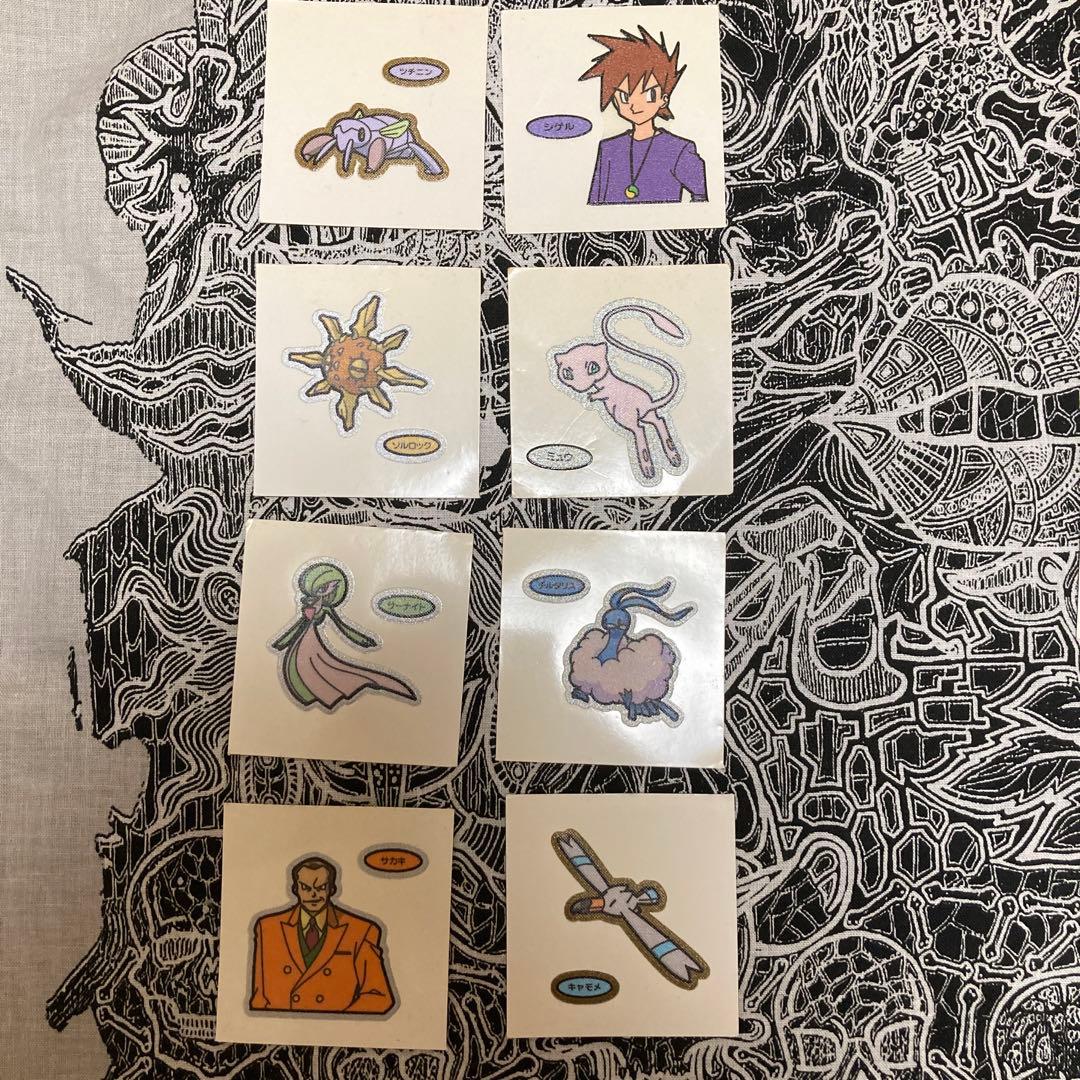 ポケモンパンシール　デコキャラ　ツイン