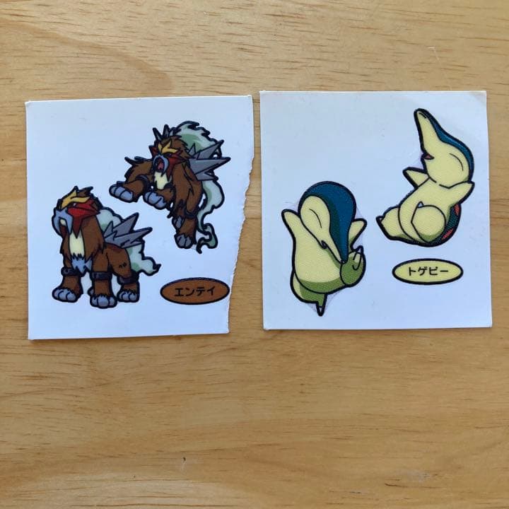 ポケモンパンシール　デコキャラ　ツイン