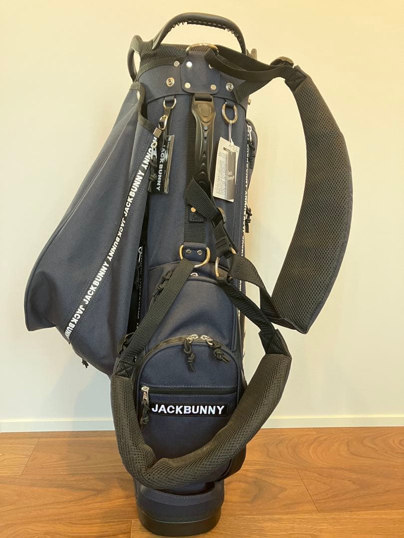 JACK BUNNY ネイビー スタンドバッグ