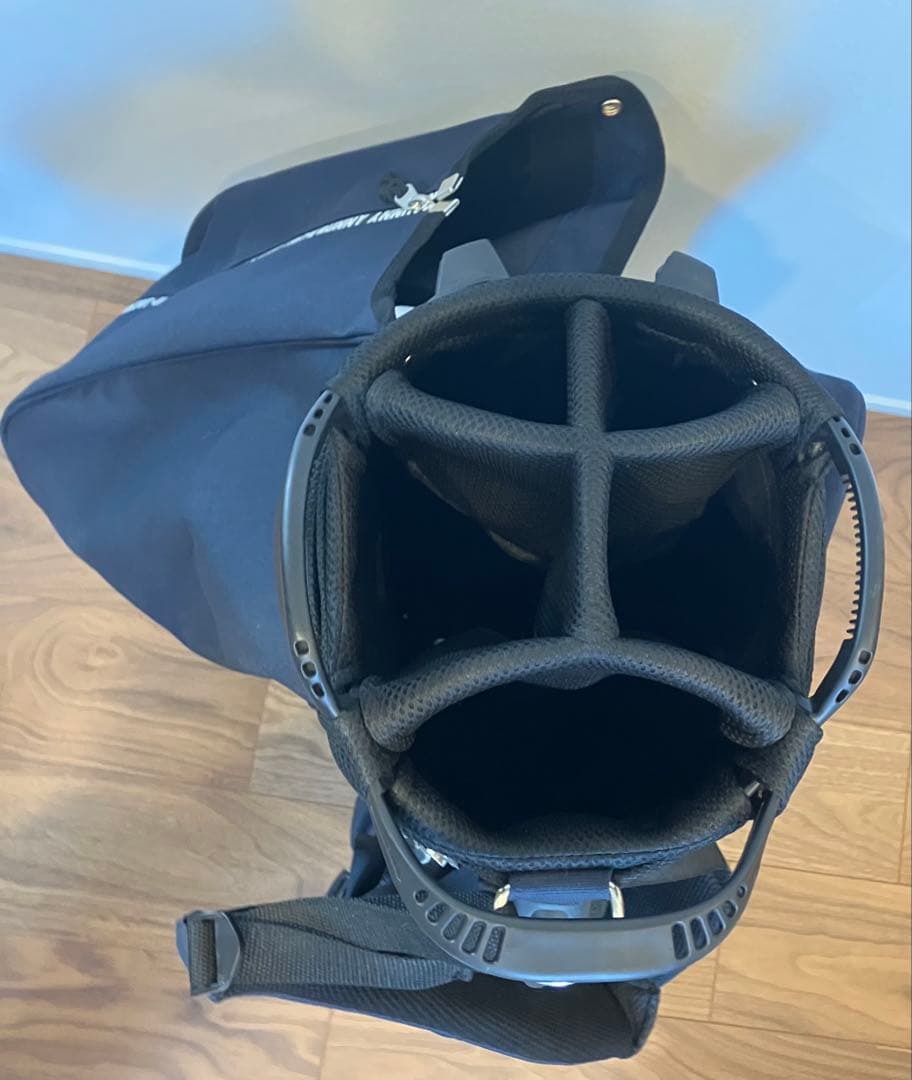 JACK BUNNY ネイビー スタンドバッグ