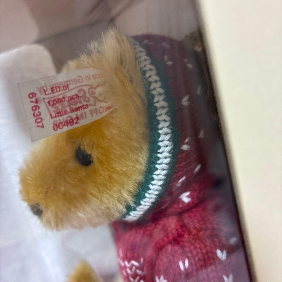 Steiff シュタイフ社 テディベア 2005 限定品 リトルサンタ