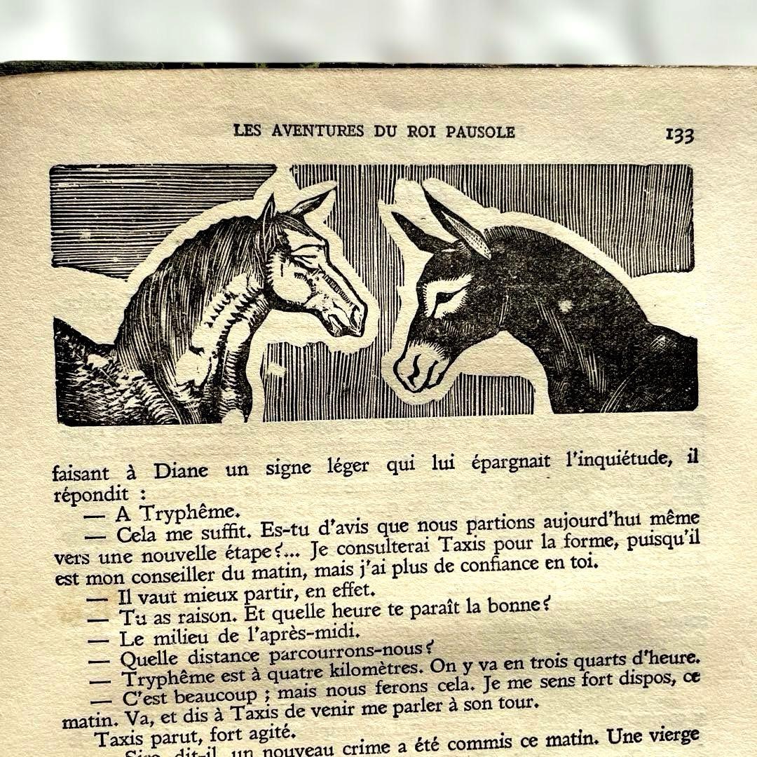 【一点限り】藤田嗣治 ポーゾル王の冒険 木版画 挿絵27点収録 ピエール ルイス
