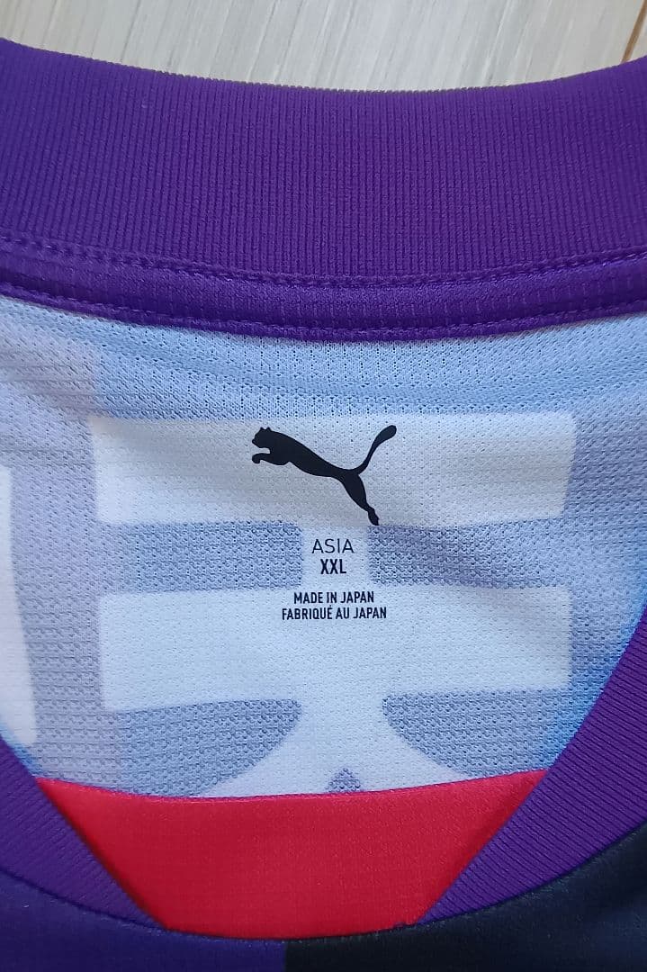 【着用1回】京都サンガFC オーセンティックユニフォーム XXL 奥川雅也