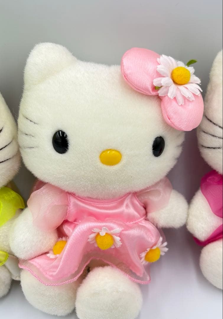 サンリオ　レトロ　ハローキティ　花占い　ぬいぐるみ　5種セット