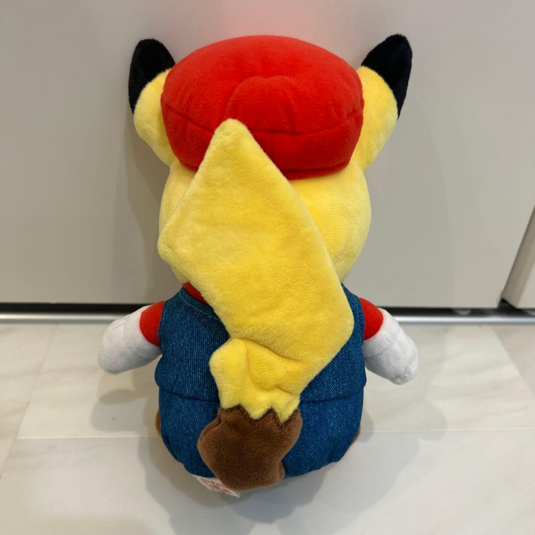 ポケモン マリオ ピカチュウ ぬいぐるみ 約20cm 希少 レア 任天堂