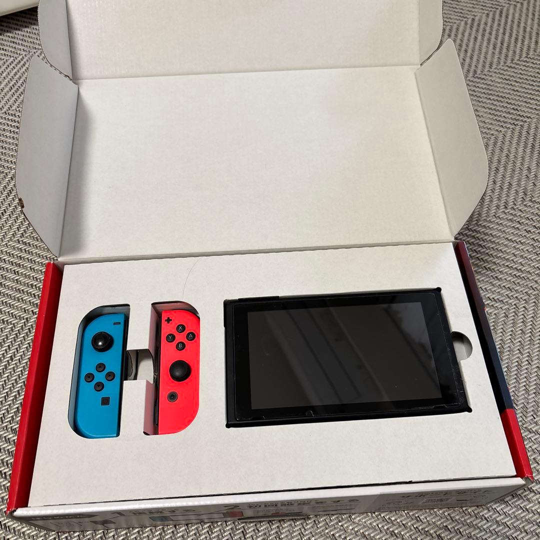 Nintendo Switch 本体 青赤 Joy-Con付き