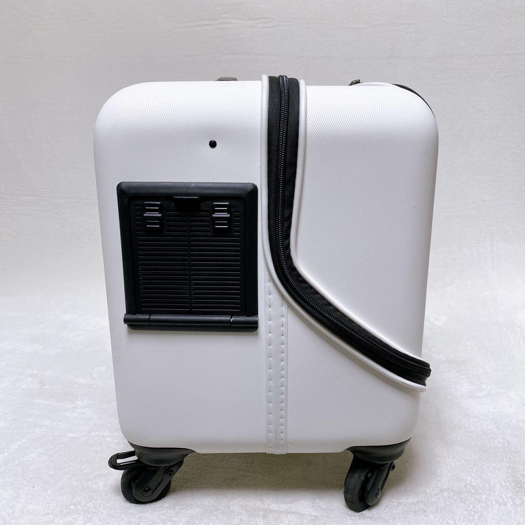 GEX　OSOTO　ペット用キャリーケース　M　ホワイト　キャリーバッグ　4輪