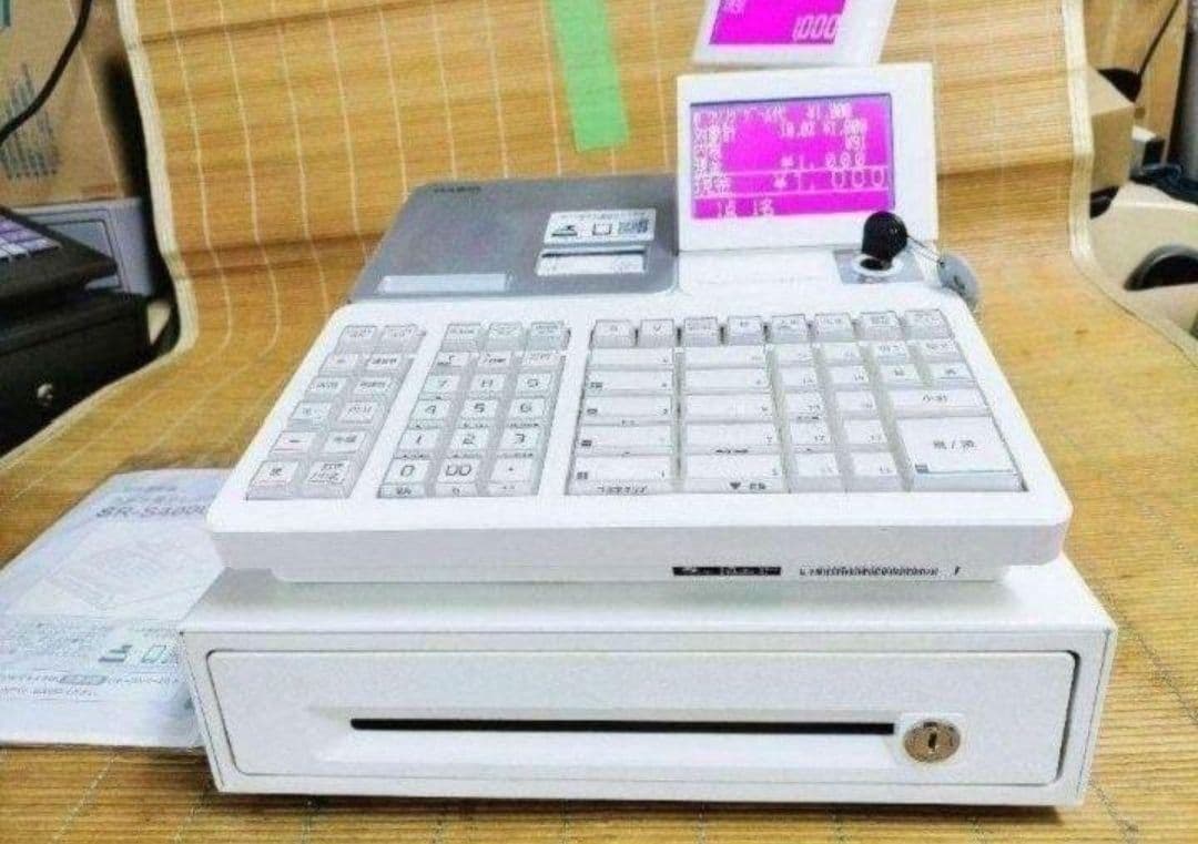 カシオレジスター　SR-S4000　スマホ連携Bluetooth　920004