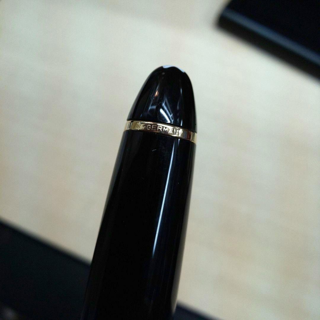 ジャンク品 軸折れ MONTBLANC 14k マイスターシュテュック 万年筆