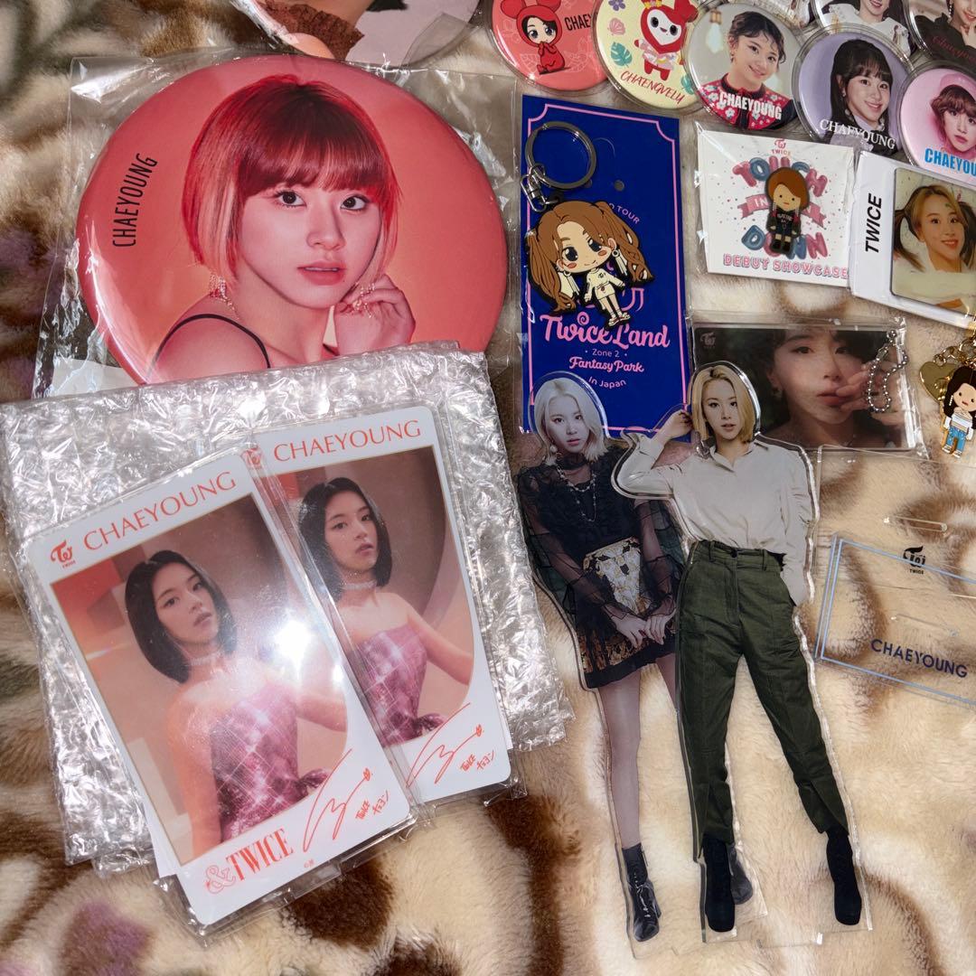 twice チェヨン 缶バッジ アクスタ セット